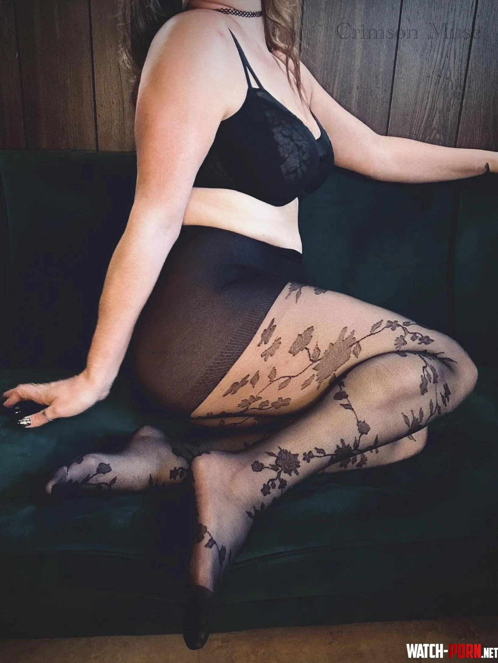 A milf draped in black a whisper of sin by Eclectic_elemental