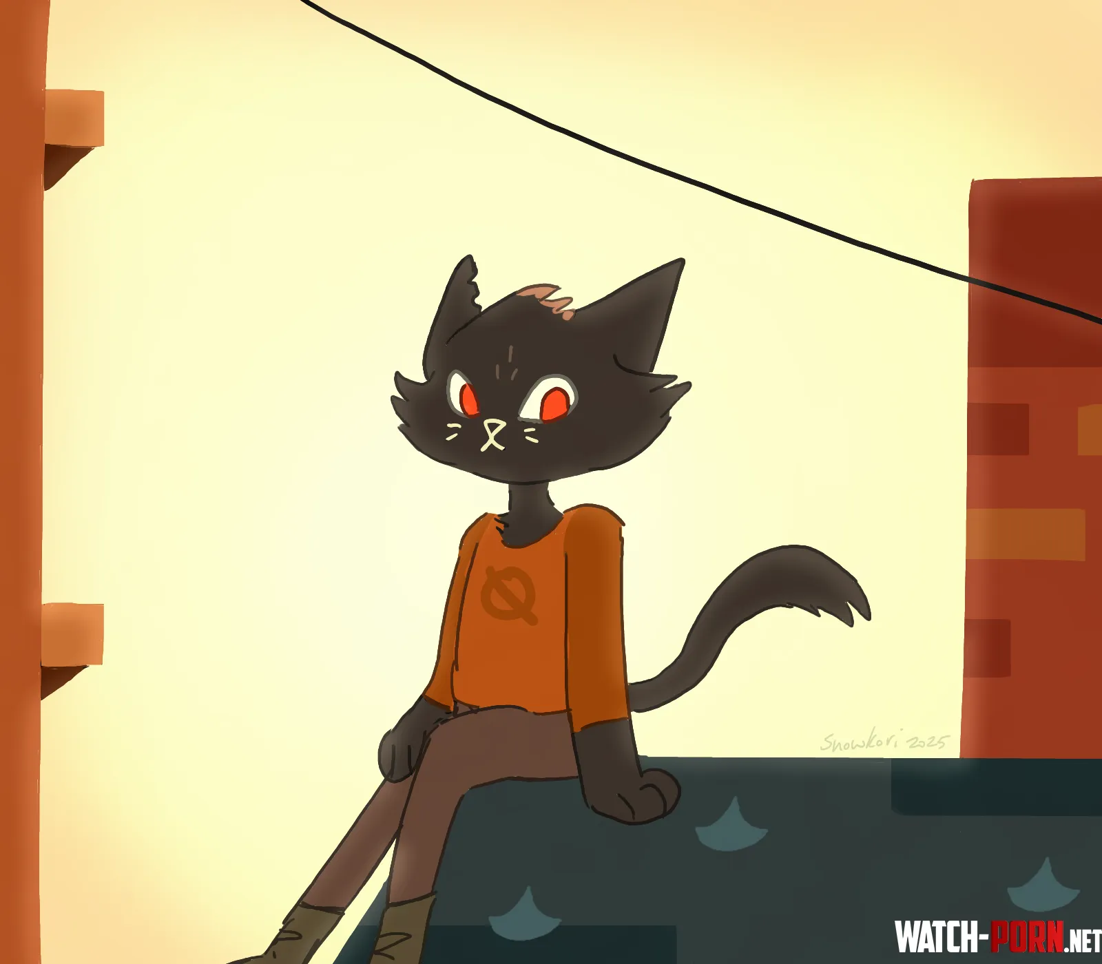 Mae NITW  by Snowwingedwolf