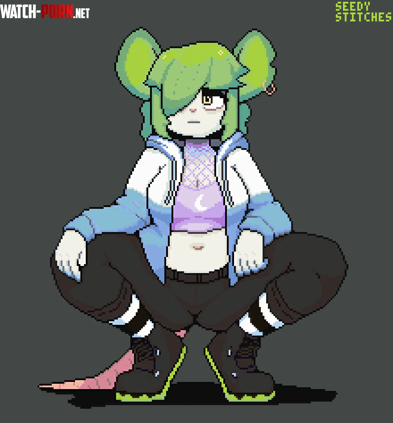 Rat Squat art by me by YourLocalFemby