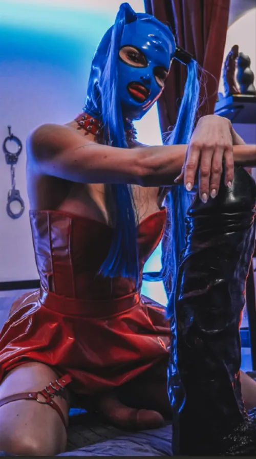 Thumbnail Seductive Play: Girl Wearing Strapon Delights | DominaEsmeralda