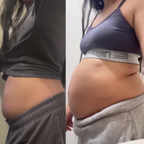 Thumbnail Weight Gain Journey Comparison: 'When I Started Gaining Again vs Now' by feedthisgirl in wgbeforeafter