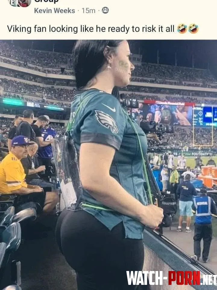 Since the Eagles are in the Super Bowl who tf is she   by Any-Print2197