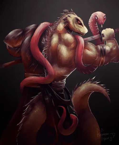 Thumbnail Unveiling 2025 - The Year of the Snake in Furry World