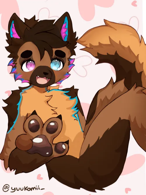 Thumbnail Immersive Art: HII Commissioned Art by Glass_Employ_4824 | furry Scene