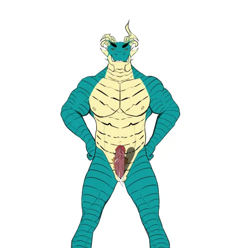 Thumbnail Standing tall and fierce  bow before him artist domdrart on x by MotherLayer608