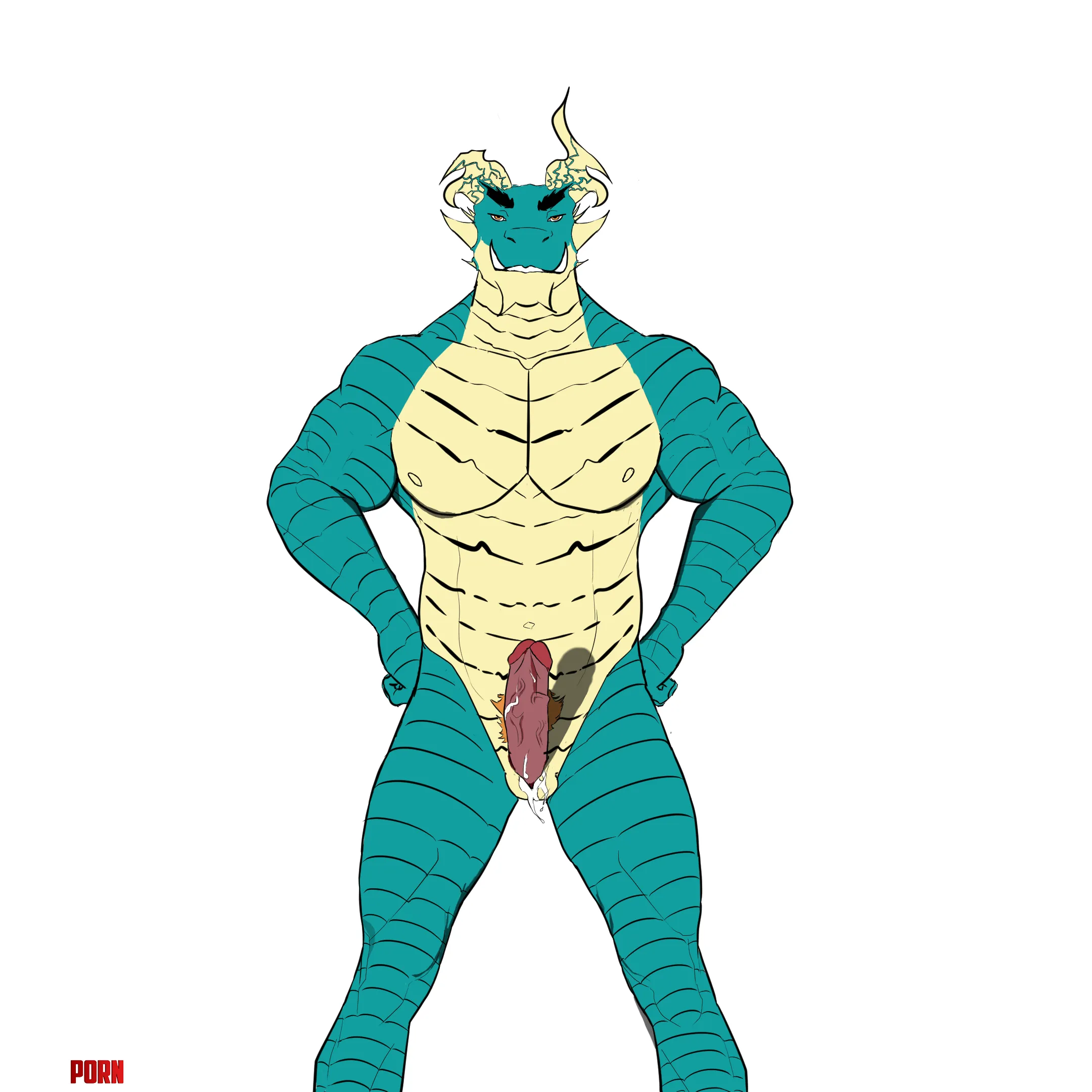 Standing tall and fierce  bow before him artist domdrart on x by MotherLayer608