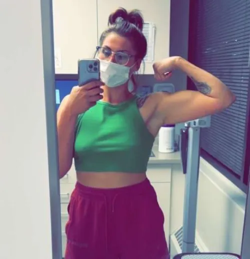 Thumbnail Green Is My Fav Color by Brittfaithm | CroptopGirls Category