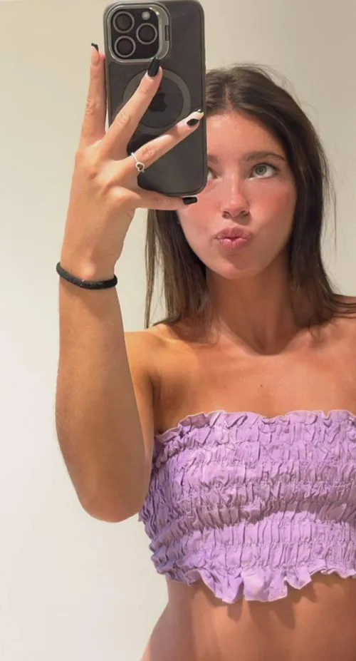 Thumbnail Croptop mirror selfie fun: f19 vibes by wildflowerbabyxoxo