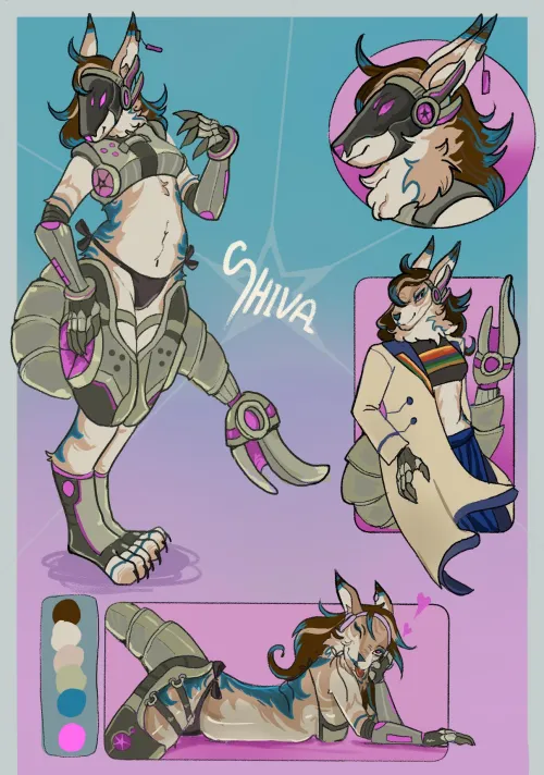 Thumbnail Shiva Art Commission: H00NEYMOON's Unique Creation