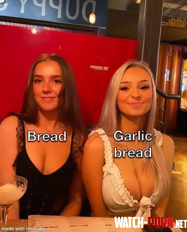Whos got the cheese to go on that garlic bread Lmk if this is just a meme or if yall know something I dont by Any-Print2197