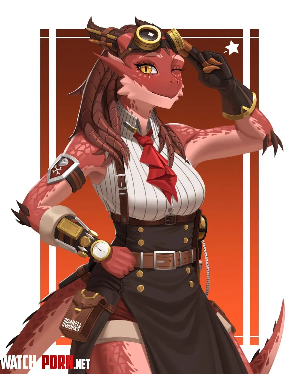 Are Scalies Art okay Millia Emberborne The Artificer by DarellWorks