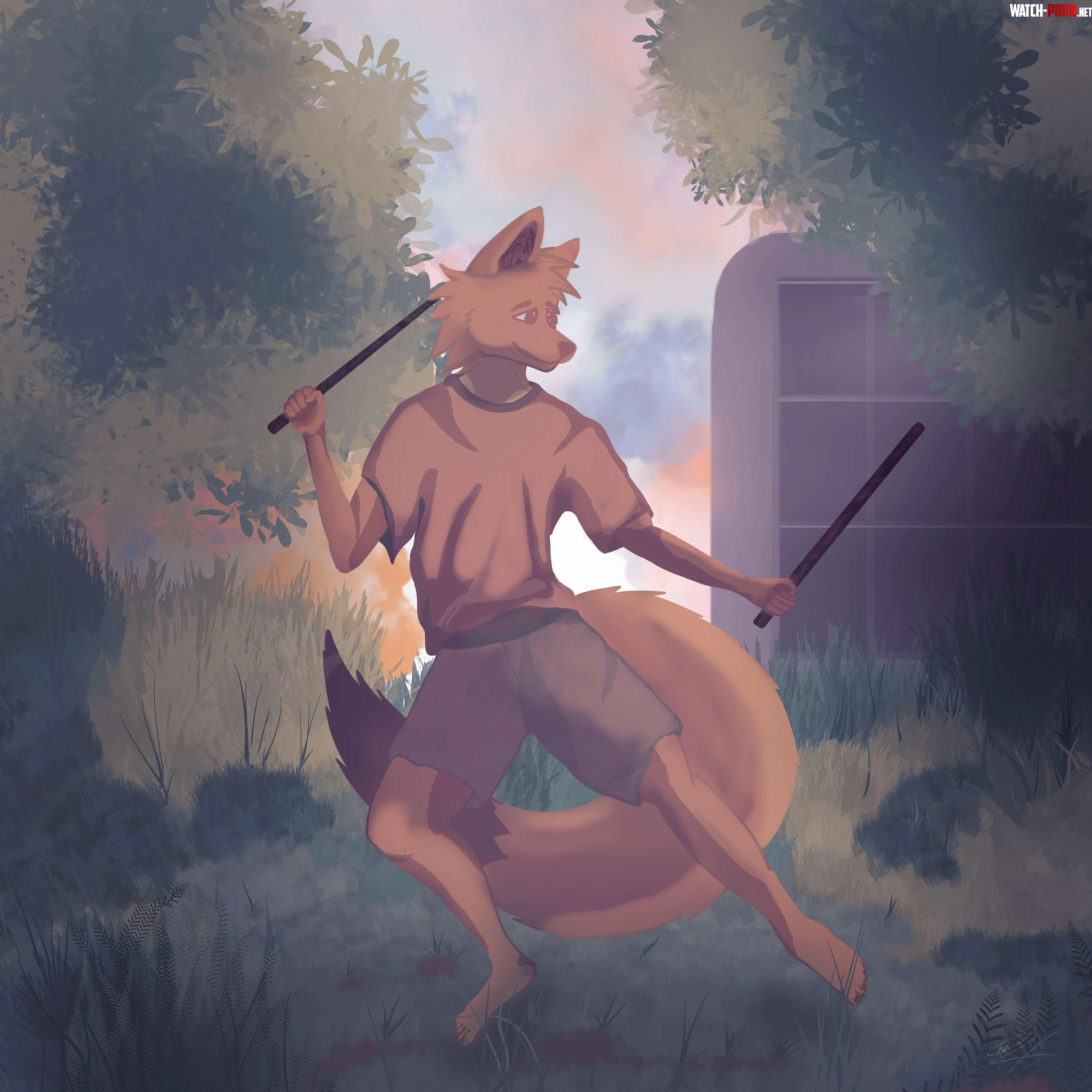 Practice makes perfect art by me by intrepid-dog-3042