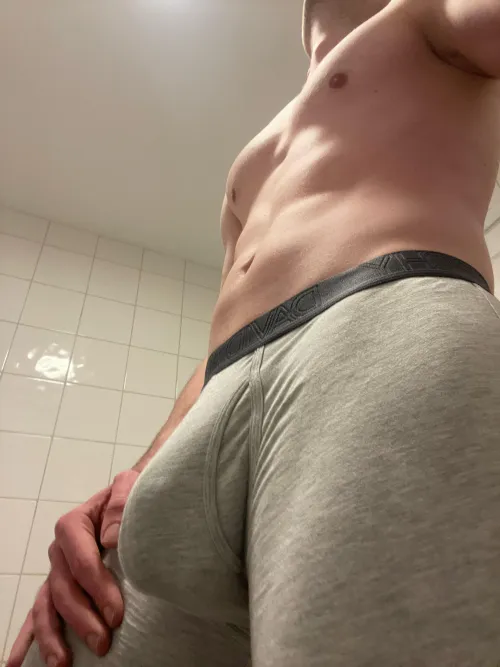 Thumbnail Straight Post Gym Delights: Bulges Uncovered by Capable_UK