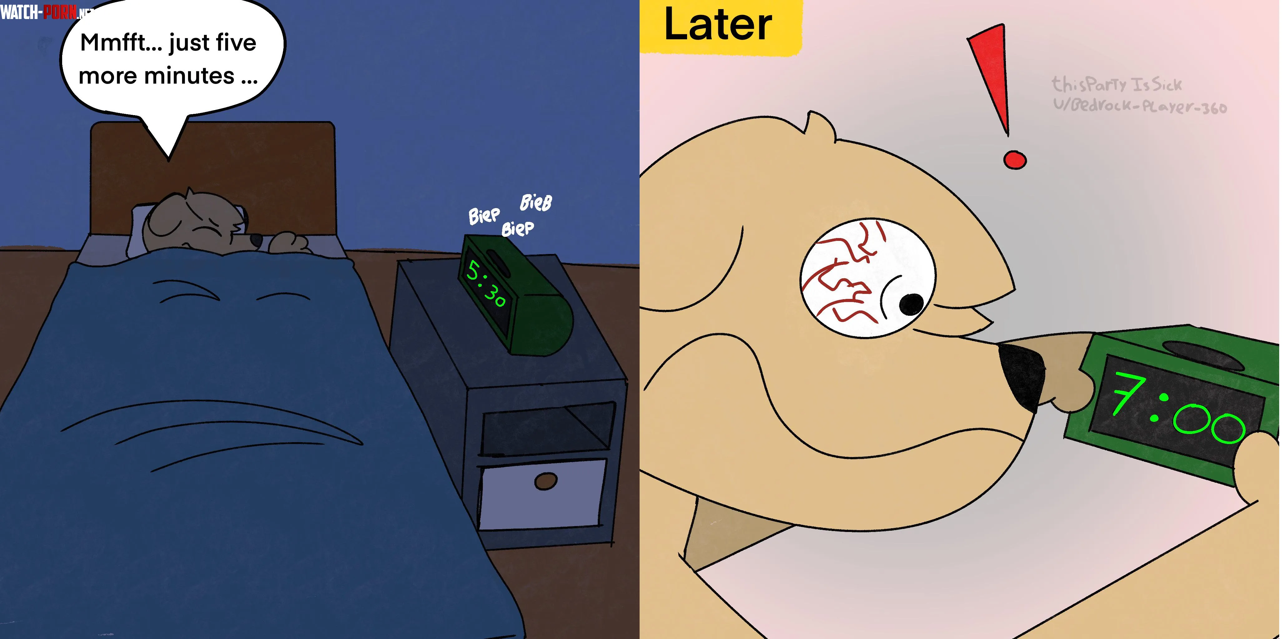 Just five more minutes by bedrock-player-360