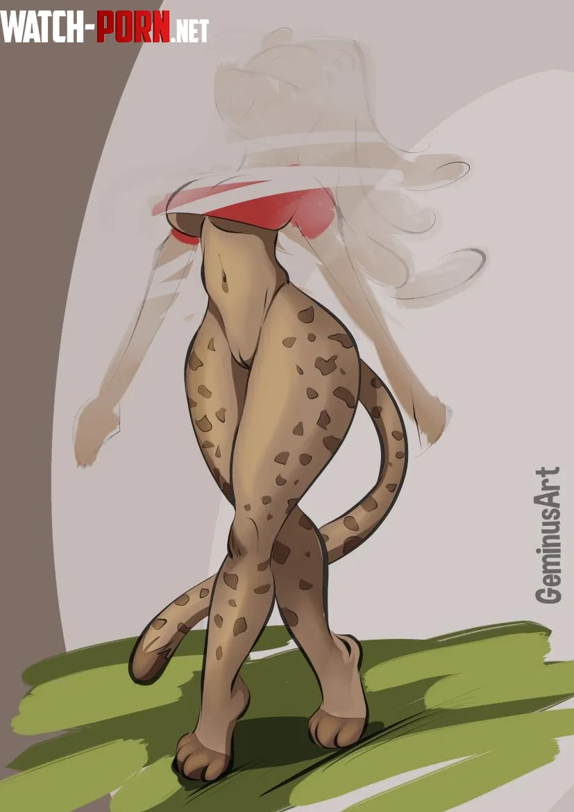 Just a sensual walkF Art by me by Geminusart02