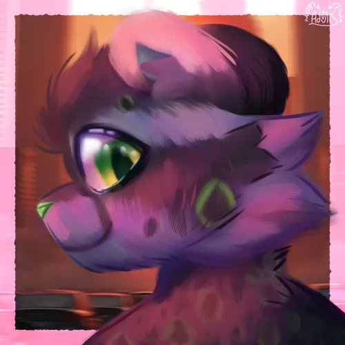Thumbnail First Painted Icon: An Expression of Furry Art - Adonimes | Furry