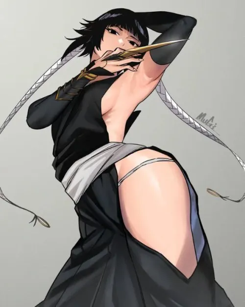Thumbnail Seductive Focus: Soifon's Alluring Thighs