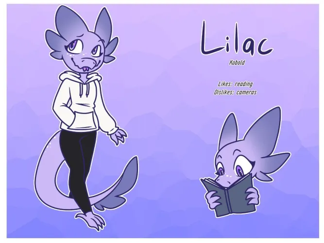 Thumbnail Meet Lilac: A Glimpse into the Furry Universe by SylviaSnow