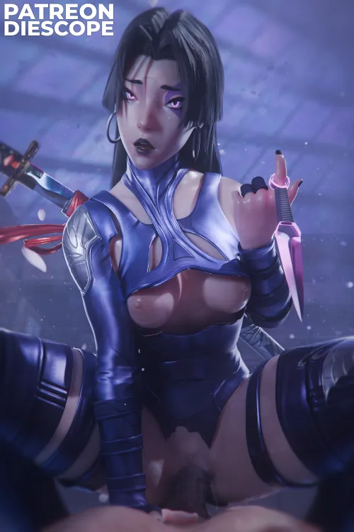 Thumbnail Psylocke DieScope Marvel Rivals by DieScope