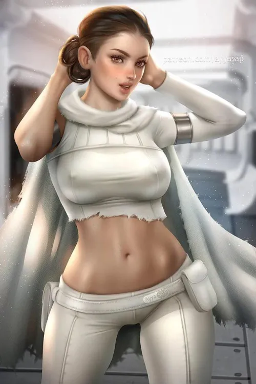 Thumbnail Mystique_Lovez's Insight: Sensual Padme's Nipples Showing Through
