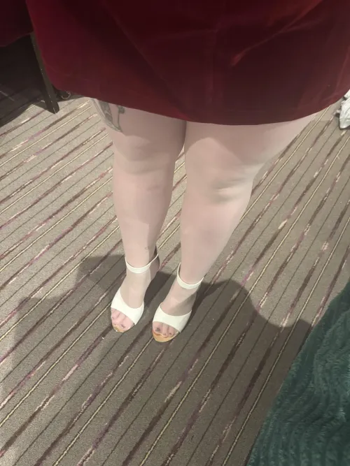 Thumbnail Elegant Beauty: Embracing White Pantyhose | altnylons