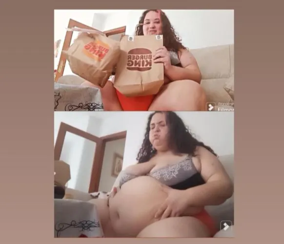 Thumbnail I Just Want My Belly to Grow - How Many Calories Will Be Enough for Me by Catana_Aluxx - Stuffers Category