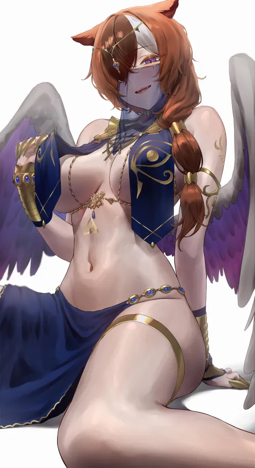 Thumbnail Boobs Apron Delight | MonsterGirl by Zewen_Senpai