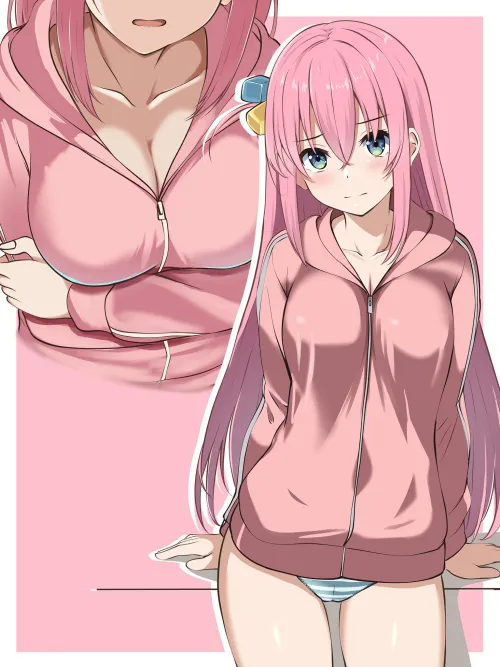 Thumbnail Bocchi Too Embarrassed: The Swimsuit Dilemma by Csxc