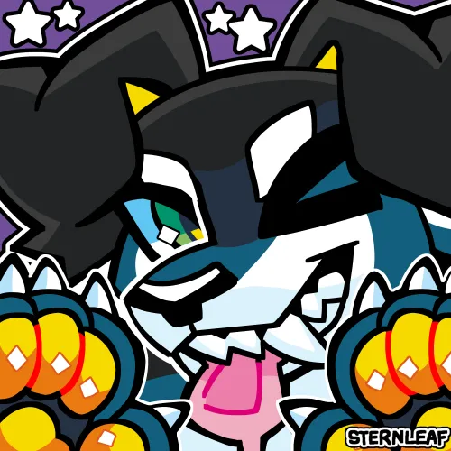 Thumbnail Dive into the 'Super fun commission' by SternLeaf in the Furry Category