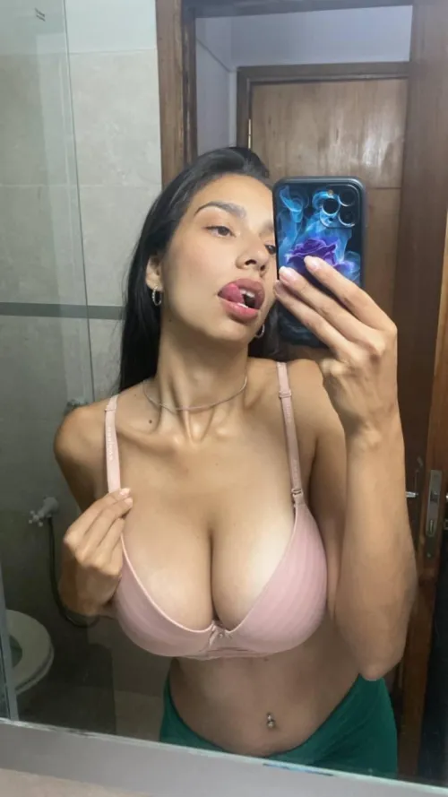 Thumbnail Natural Beauty: Admiring Latina Charms in the Mirror | SorrelSpice