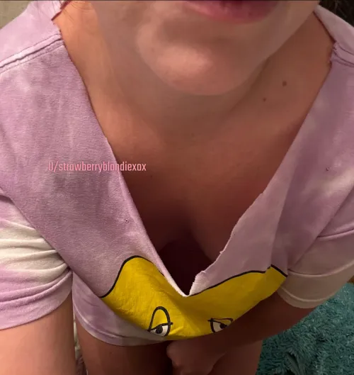 Thumbnail Dazed & Confused Downblouse - A Peek into Temptation by StrawberryBlondiexox