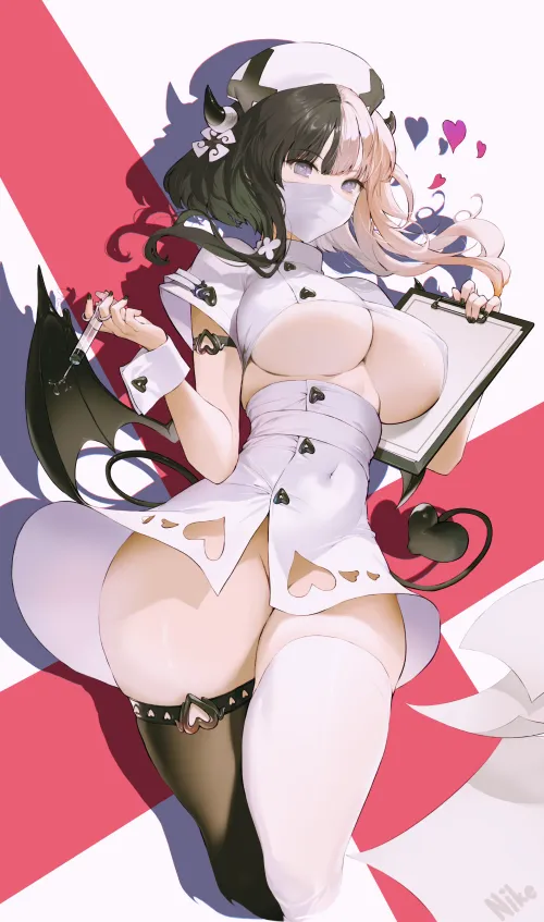 Thumbnail Unveiling the Devil Nurse by chainsaw_pochita - thighdeology
