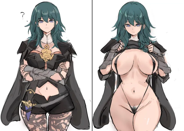 Thumbnail Artistic Rendition: Byleth by rakeem16 | hentai