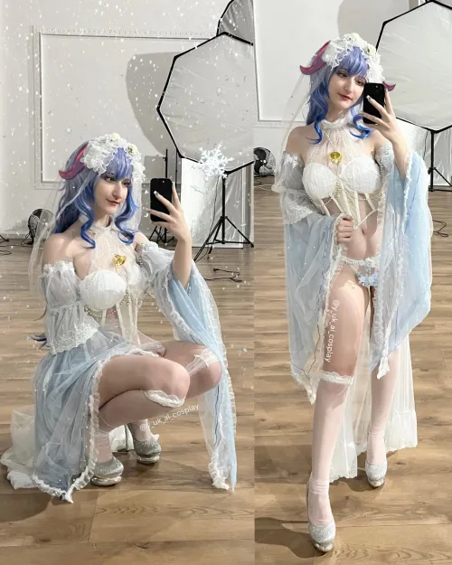 Thumbnail Ganyu ver Bride by y_uk_ai_cosplay | Cosplaygirls Category