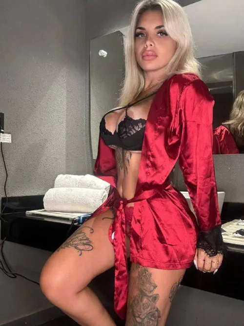 Thumbnail Embrace the Day with Good Morning Darling in Red Lingerie | Nattiprincess