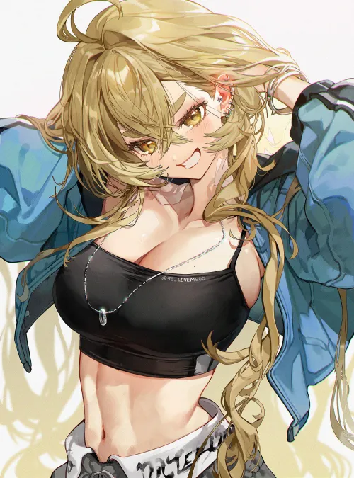 Thumbnail CheetahSperm18: Admiring Defined Abs on animemidriff