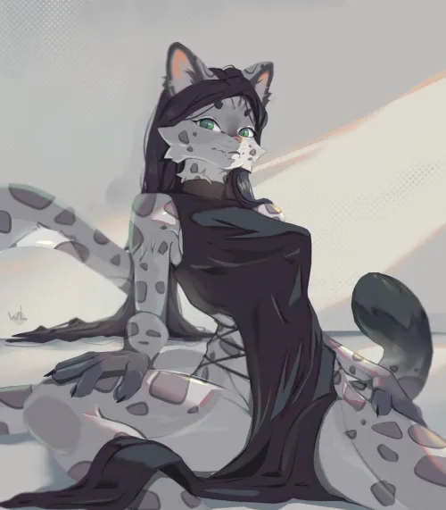 Thumbnail Honami Art Display by w3Liv3 - Furry Category