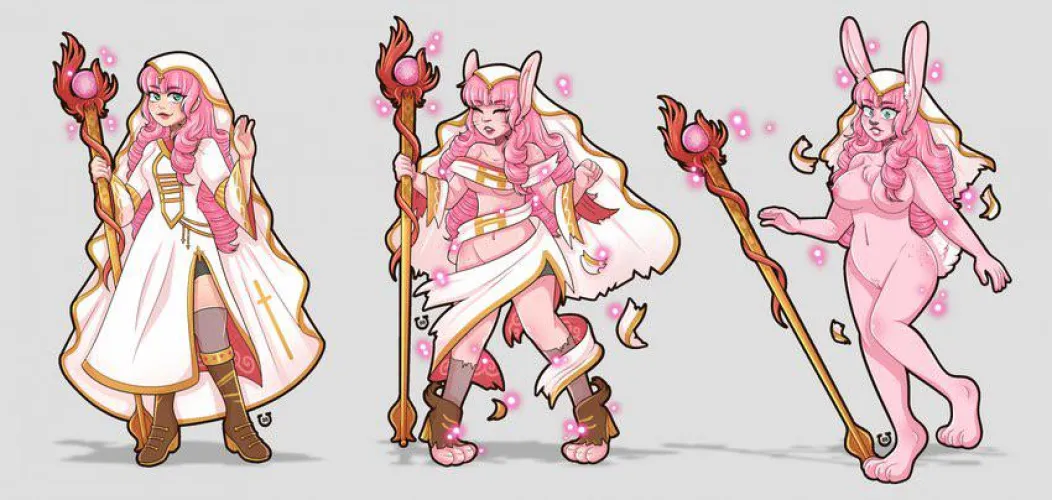 Thumbnail Rabbit TF Gone Wrong: Discovering a New Transformation with RNDFurry