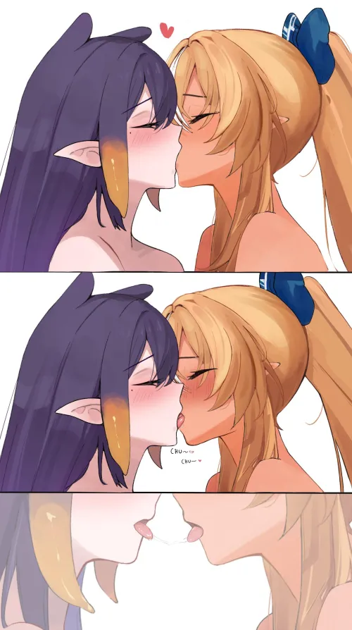 Thumbnail Ina & Flare Hololive: Silent_Steak_9540's Unique Take on Yuri