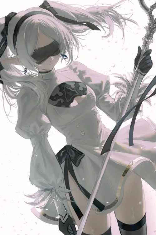 Thumbnail Unite NieR: Automata and Yorha in Sousou no Frieren by Chainsaw Pochita!