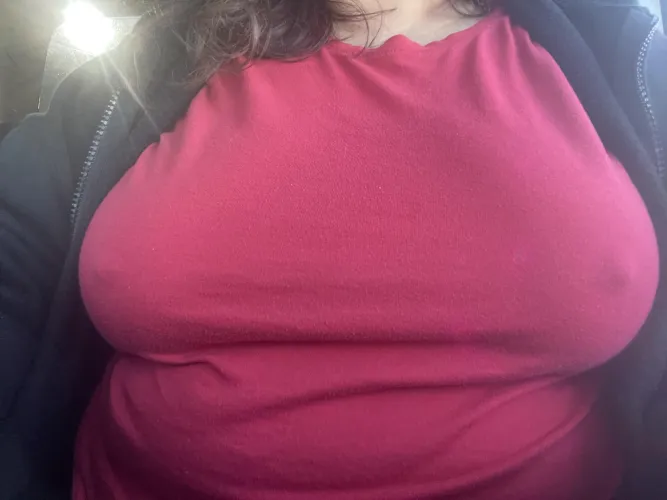 Thumbnail Hidden Beneath Colors - No Bra Today by OhMyCRose in Braless Category
