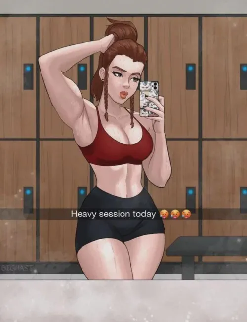 Thumbnail Muscle Mommy Brigitte: A Rule34 Worship Guide by Temporary_Ease_472 | animearmpits
