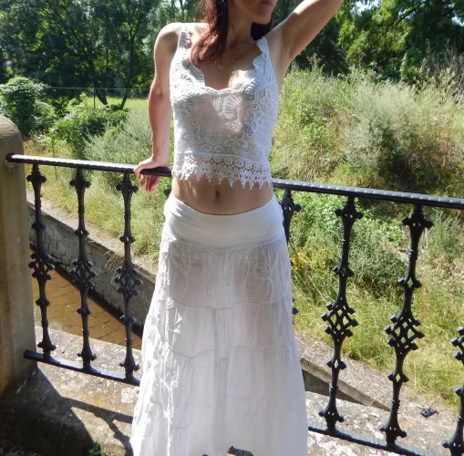 Thumbnail Dressed in White: A Classy Sexy Look by isa_bea