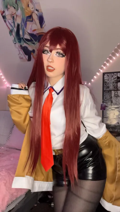 Thumbnail Cosplay is Life: Divine Makise Kurisu by k1ttyvee - A Masterpiece