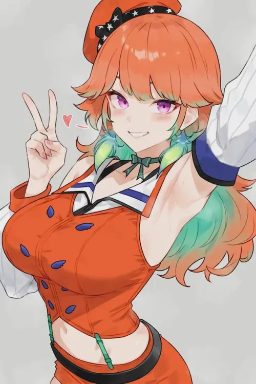 Thumbnail Kiara's Bluefield Beauty: AnimeArmpits Sensuality by Playful_Move_2537