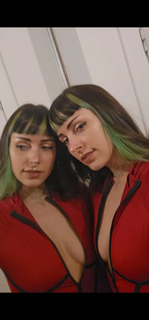 Thumbnail Hexie_ink's Duality: 'Double Trouble' - GirlsWithNeonHair Adventure