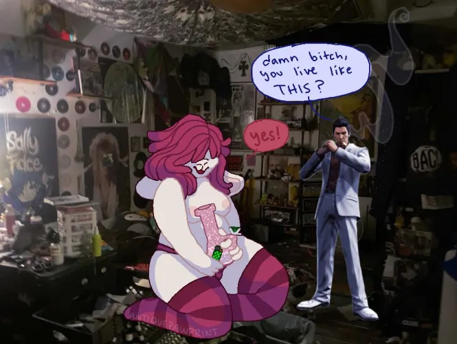 Thumbnail Marcy & Kiryu Art by X Antiquepawprint | Furry Creations by antiquepawprint