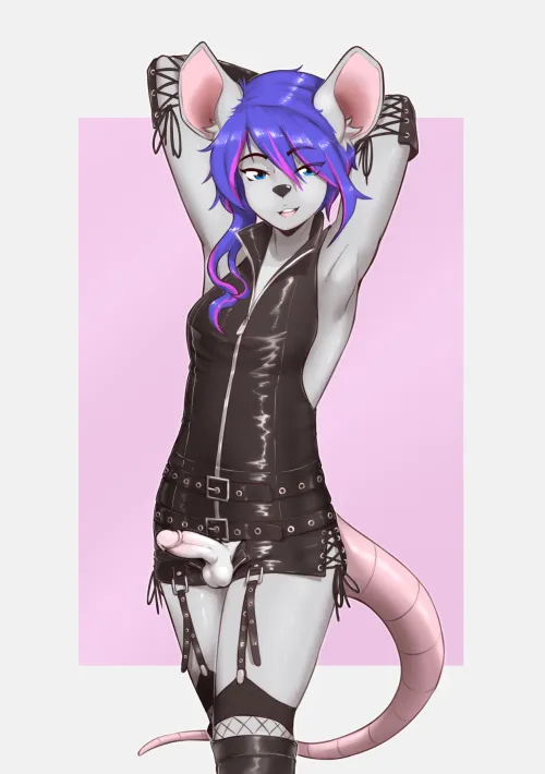 Thumbnail Leather and Latex Charm: Femyiff Appeal with DPPAussiethrow