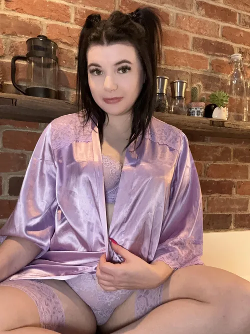 Thumbnail Sensual Delights: Kitchen Temptations Await with summerpeachxox in Brunette