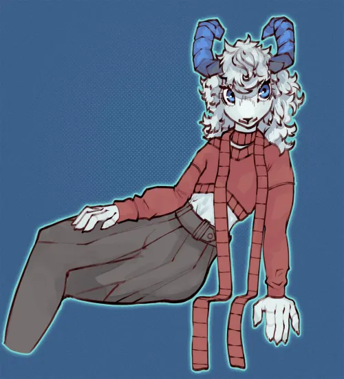 Thumbnail manu_artx Presents an OC Outfit: A Unique Furry Creation